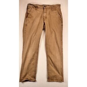 Levis Signature Jeans 32x30 Men's Athletic Fit Brown Denim